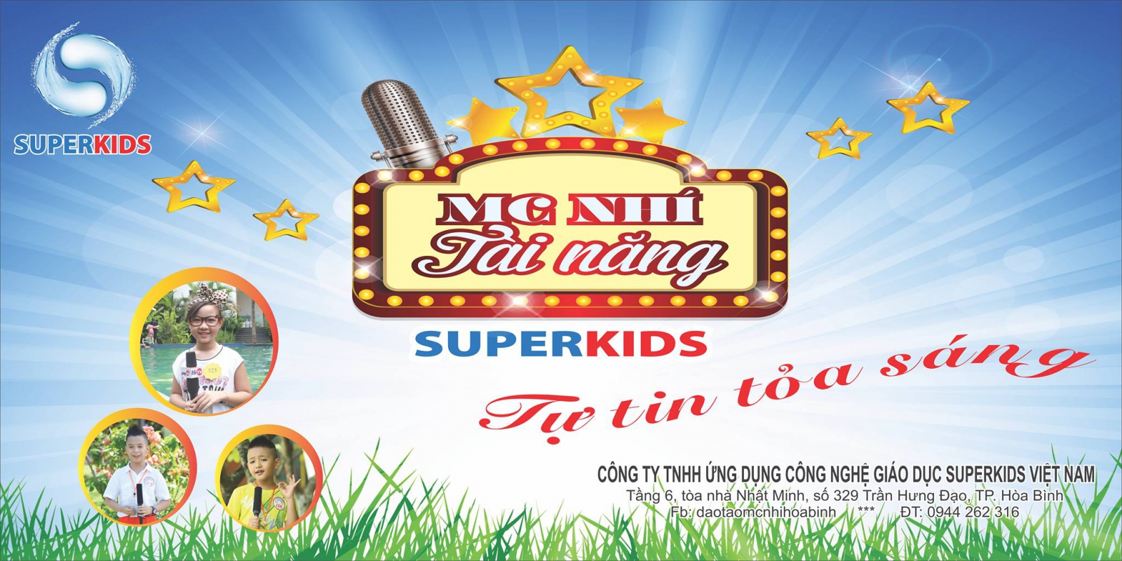 KHAI GIẢNG LỚP MC NHÍ TÀI NĂNG-HÈ 2023