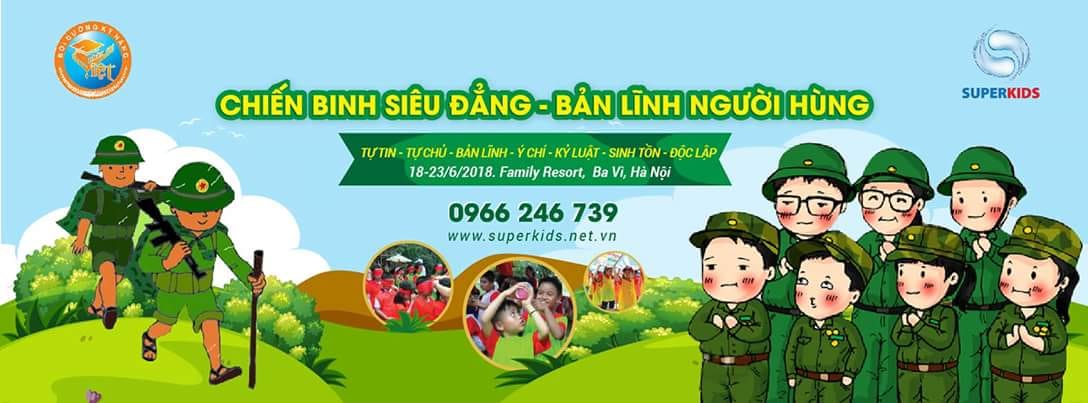 Trại hè Chiến Binh Siêu Đẳng 2018