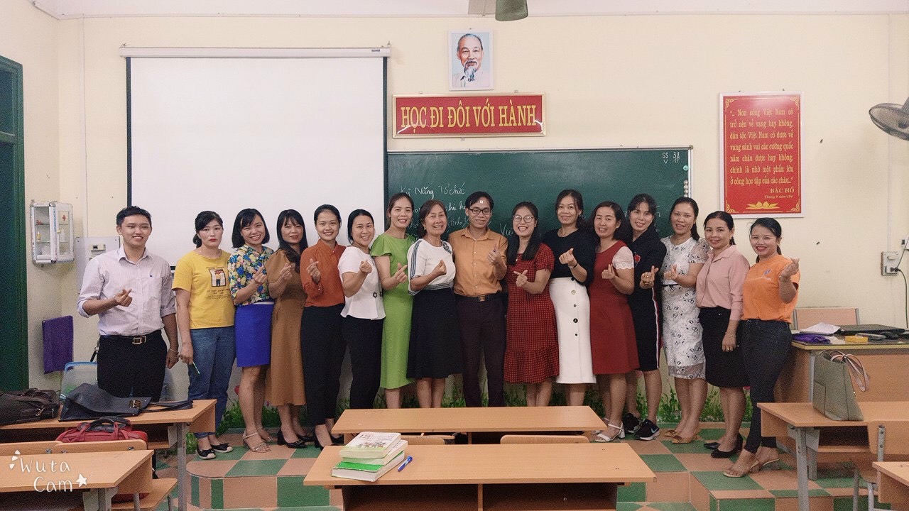 Tập huấn chương trình KNS Gaia tại trường THCS Lê Quý Đôn