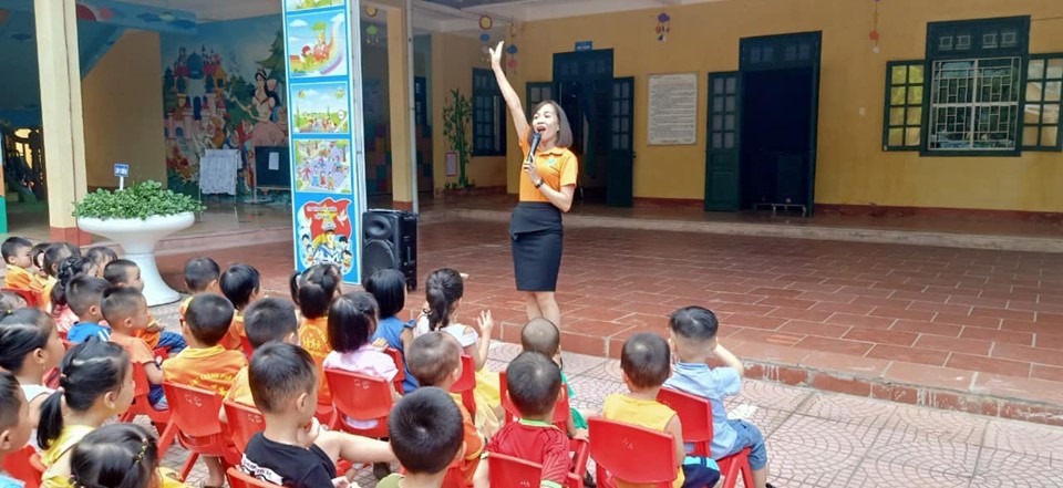 Ngoại khóa kỹ năng sống trường mầm non Thịnh Lang