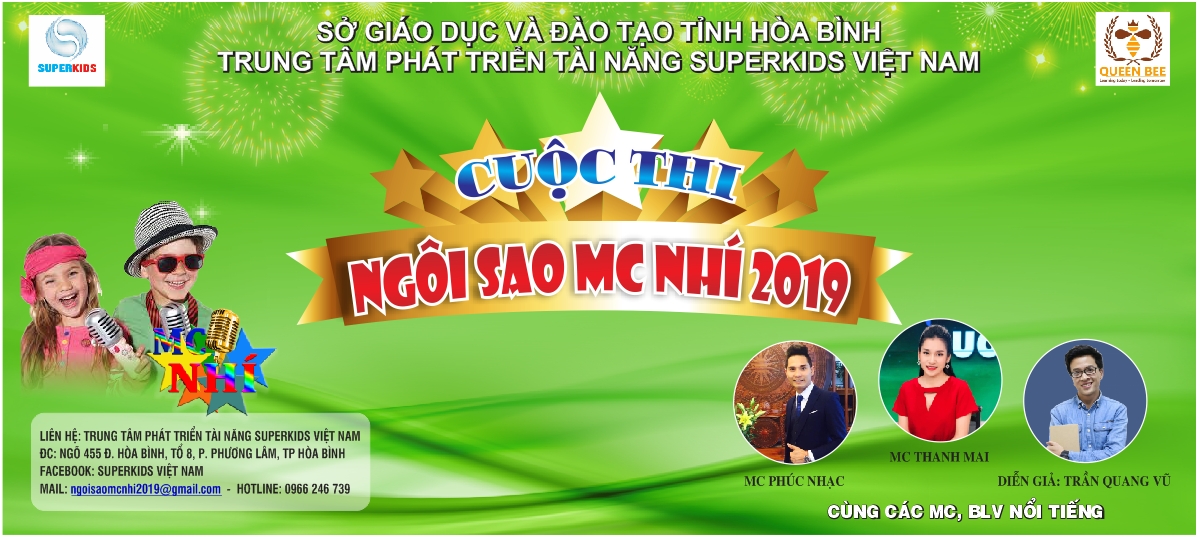 THỂ LỆ CUỘC THI NGÔI SAO MC NHÍ 2019