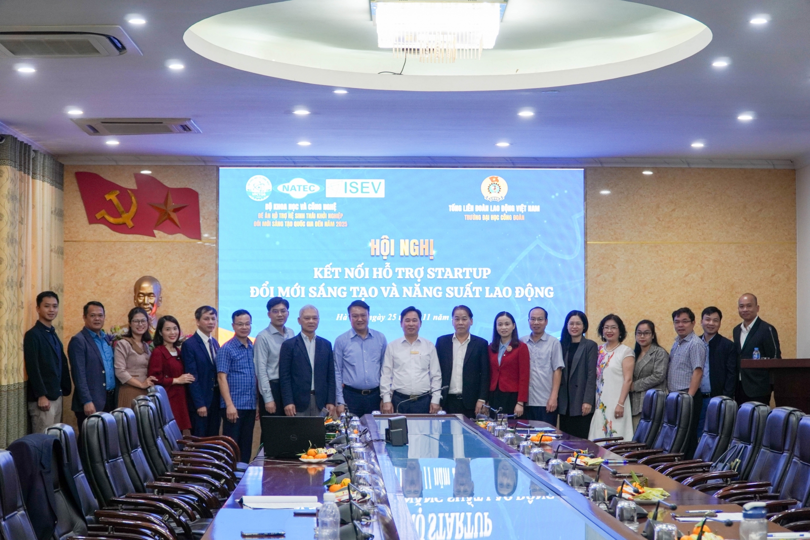 HỘI NGHỊ KẾT NỐI HỖ TRỢ STARTUP ĐỔI MỚI SÁNG TẠO VÀ NĂNG SUẤT LAO ĐỘNG 