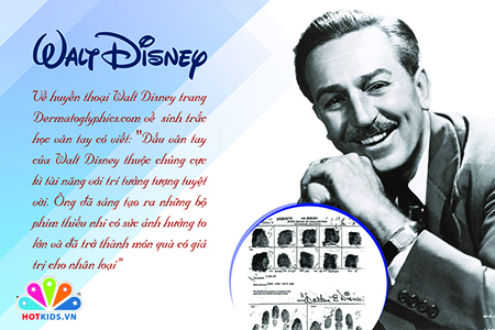 Vân tay của những người nổi tiếng