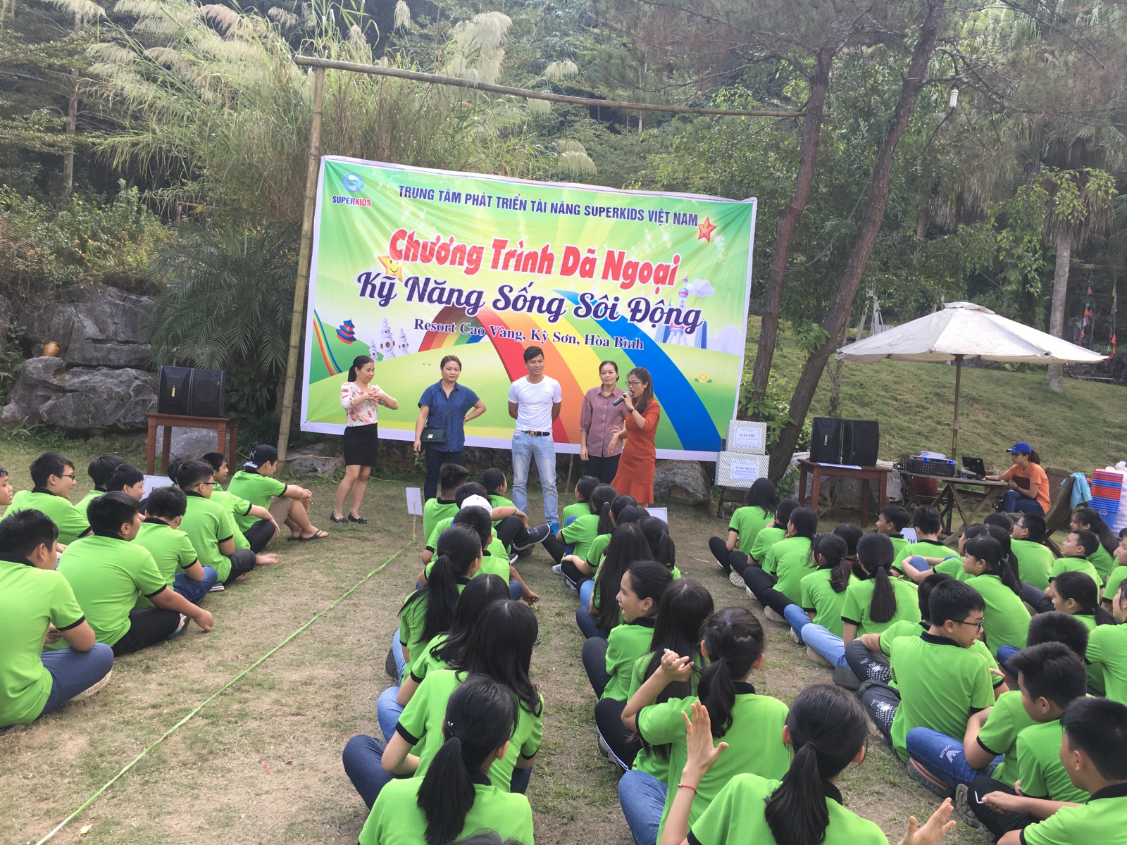 Chương trình dã ngoại kỹ năng sống - Khối 7 Trường THCS Lê Quý Đôn