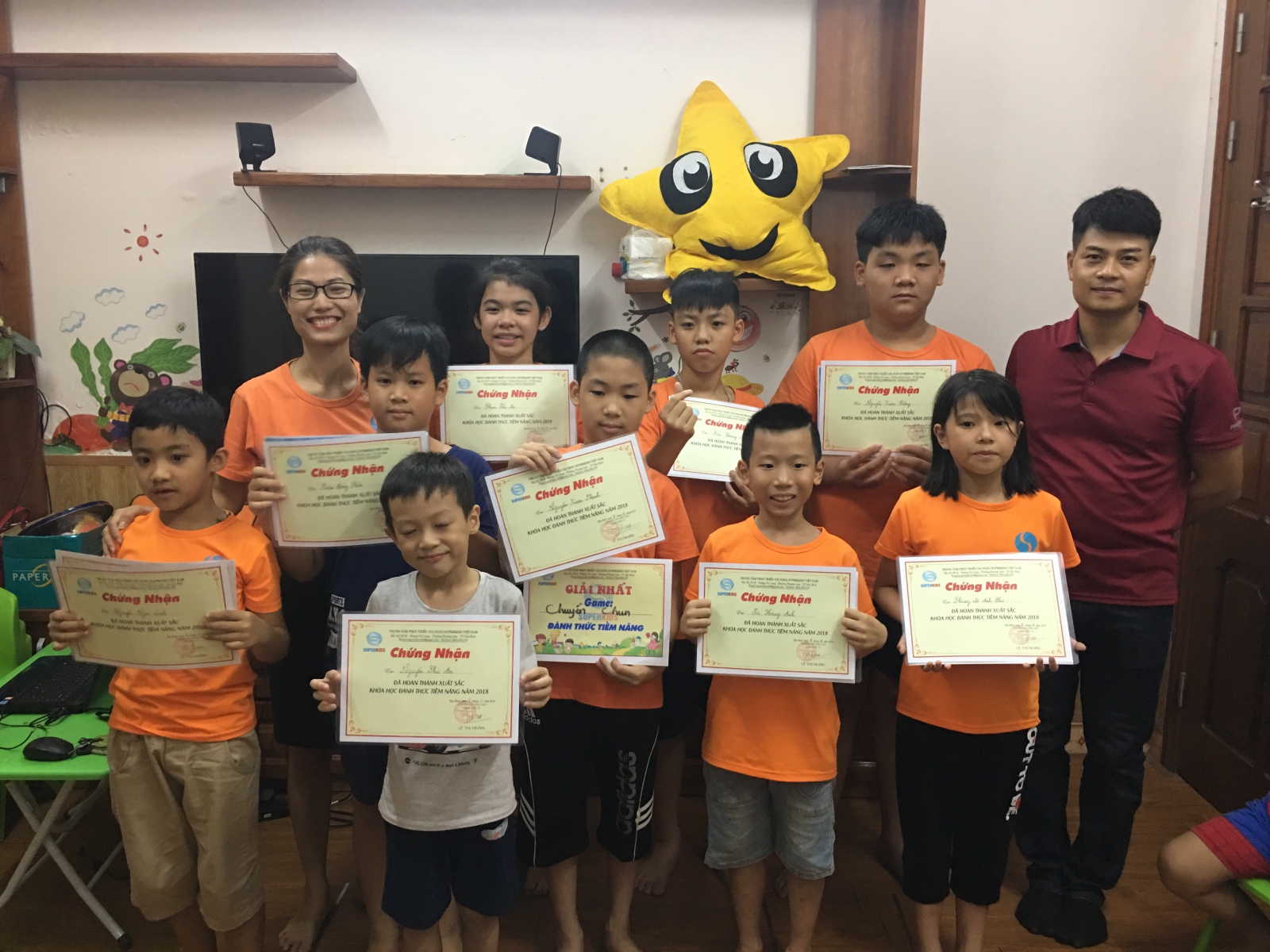 Những giây phút vô cùng ý nghĩa của lớp Đánh thức tiềm năng K8