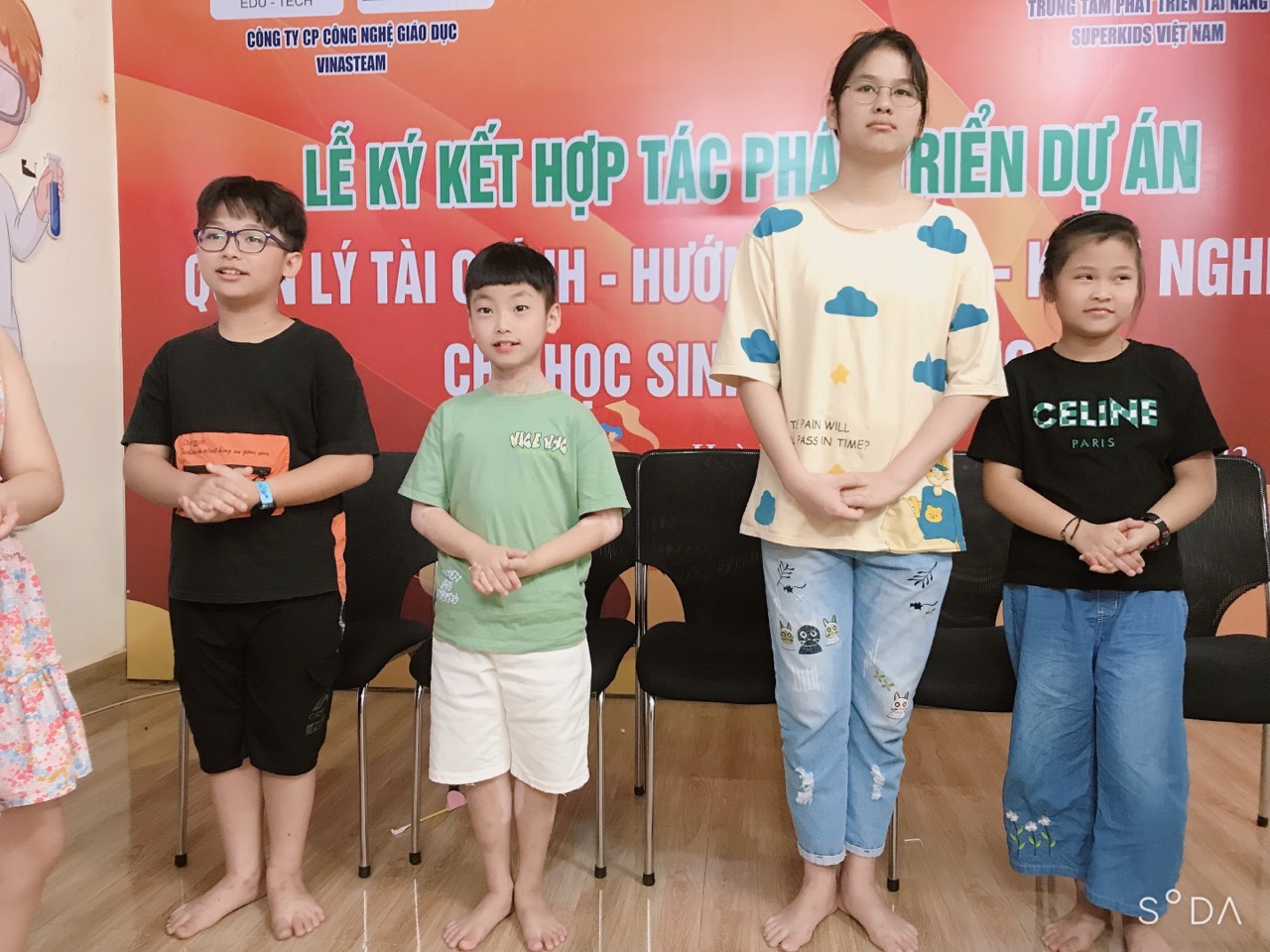 Khai giảng lớp MC nhí hè 2022
