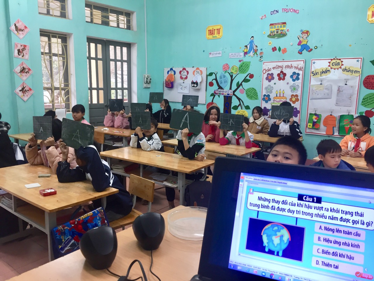 TIẾT HỌC KỸ NĂNG SỐNG TRÊN PHẦN MÈM GAIA CỦA CÁC EM HỌC SINH LỚP 5 _ TRƯỜNG TH VÀ THCS THUNG NAI_ HUYỆN CAO PHONG_ TỈNH HÒA BÌNH