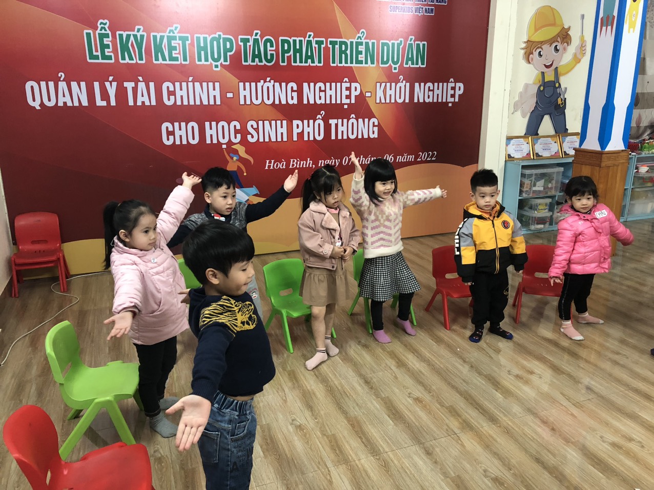 KHAI GIẢNG LỚP MC NHÍ MẦM NON KHÓA 15