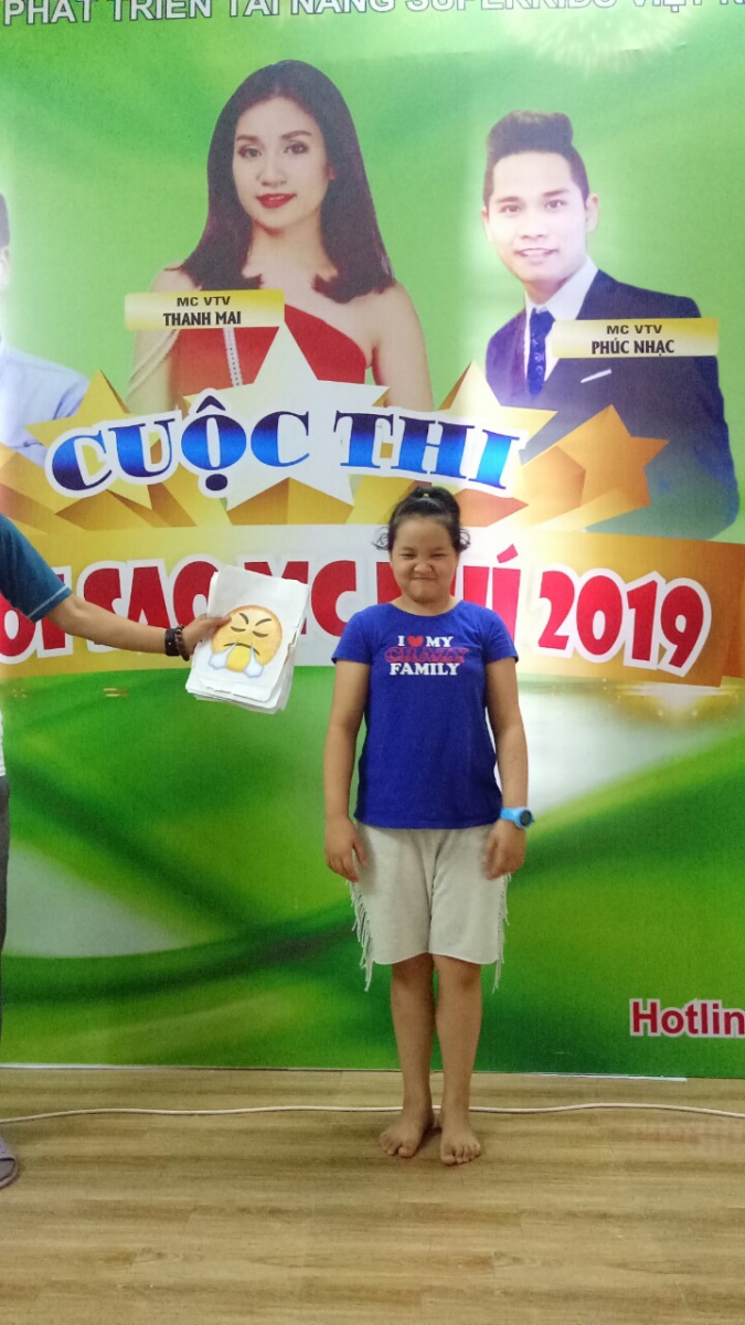 Lớp Mc nhí tài năng mùa hè này