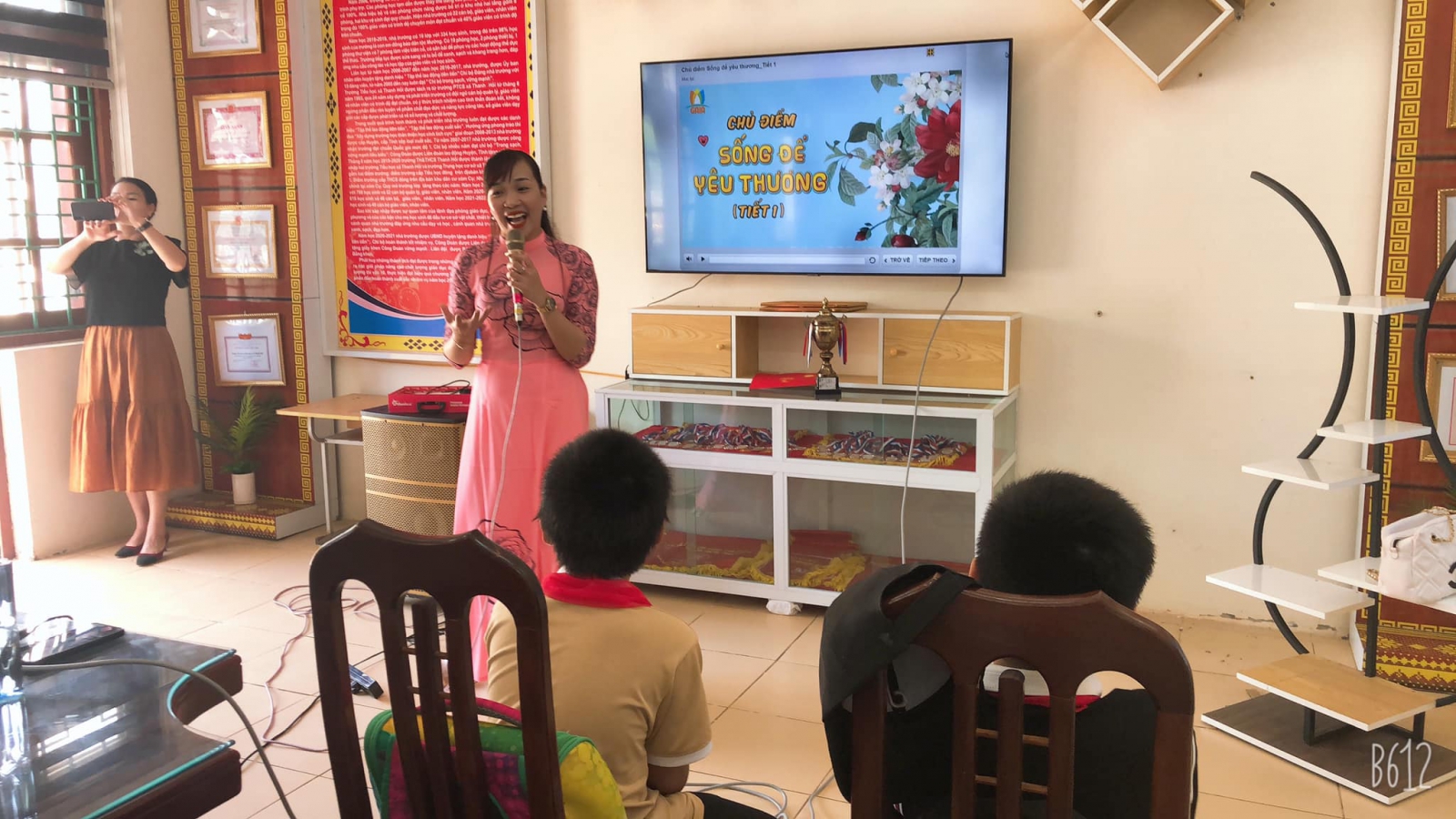 KIết thúc tiết học demo "Sống để yêu thương"