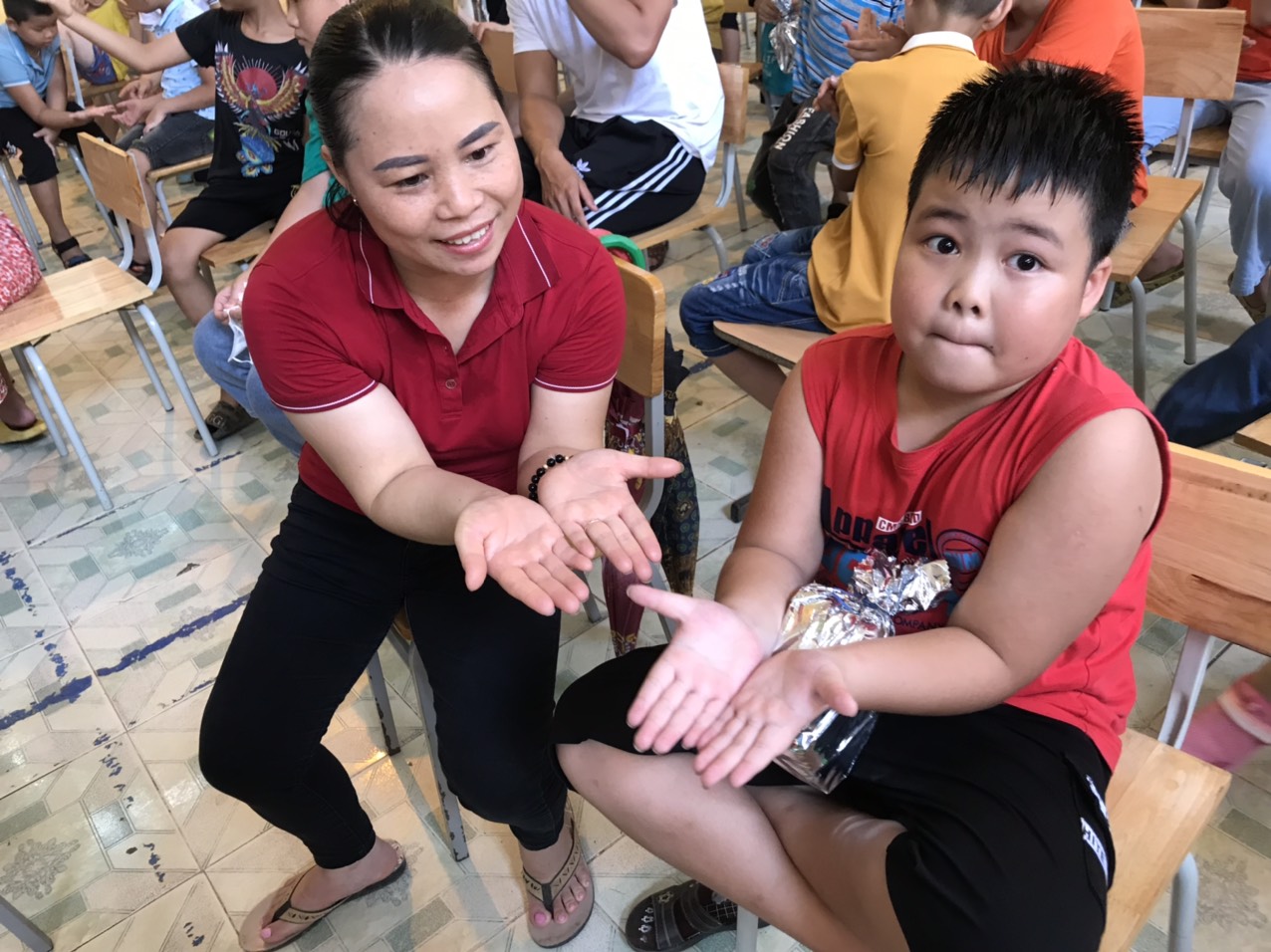 Hoạt động bình chọn đôi bàn tay đẹp nhất