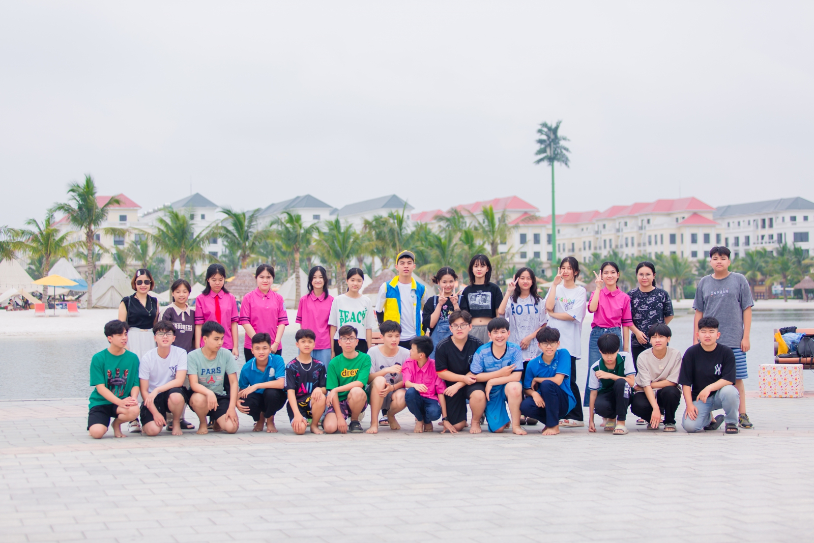 Học sinh trong trường tại Ocean Park Hưng Yên.