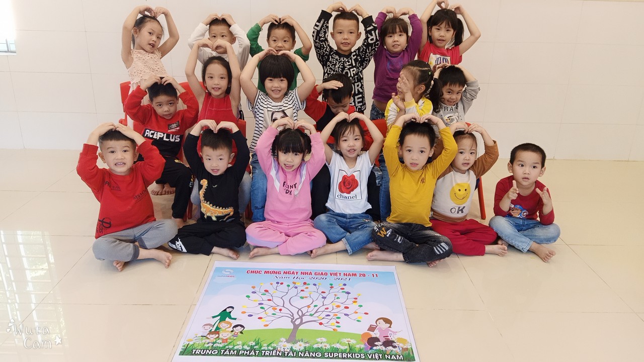 Tranh vân tay của các bé trường mầm non 3-2