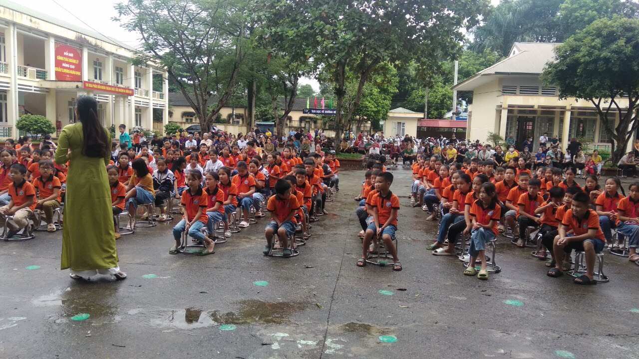 Chuyên đề kết thúc dọng lại nhiều kỷ niệm không chỉ với các thầy cô mà còn đọng lại nhiềm cảm xúc trong tim của các em học sinh.