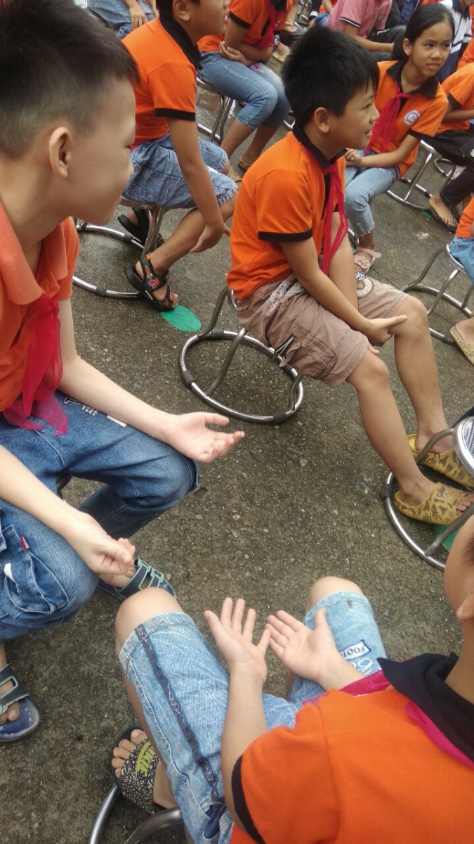 Hoạt động "Bình chọn đôi bàn tay đẹp nhất" Hai bạn ngồi cạnh nhau bình chọn ra một người có đôi bàn tay đẹp nhất đáp ứng các tiêu chí và các bạn đặt ra mềm mại, sạch, trắng...