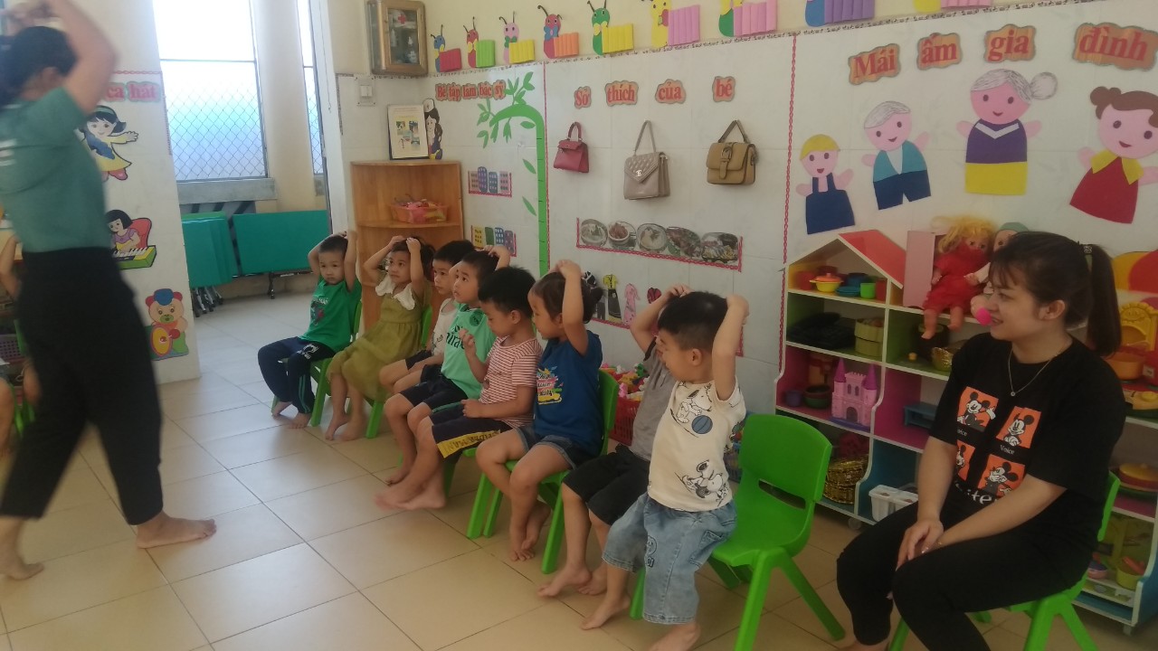 Trái tim yêu thương của cô Mun và các bạn nhỏ trường mầm non Đồng Tiến