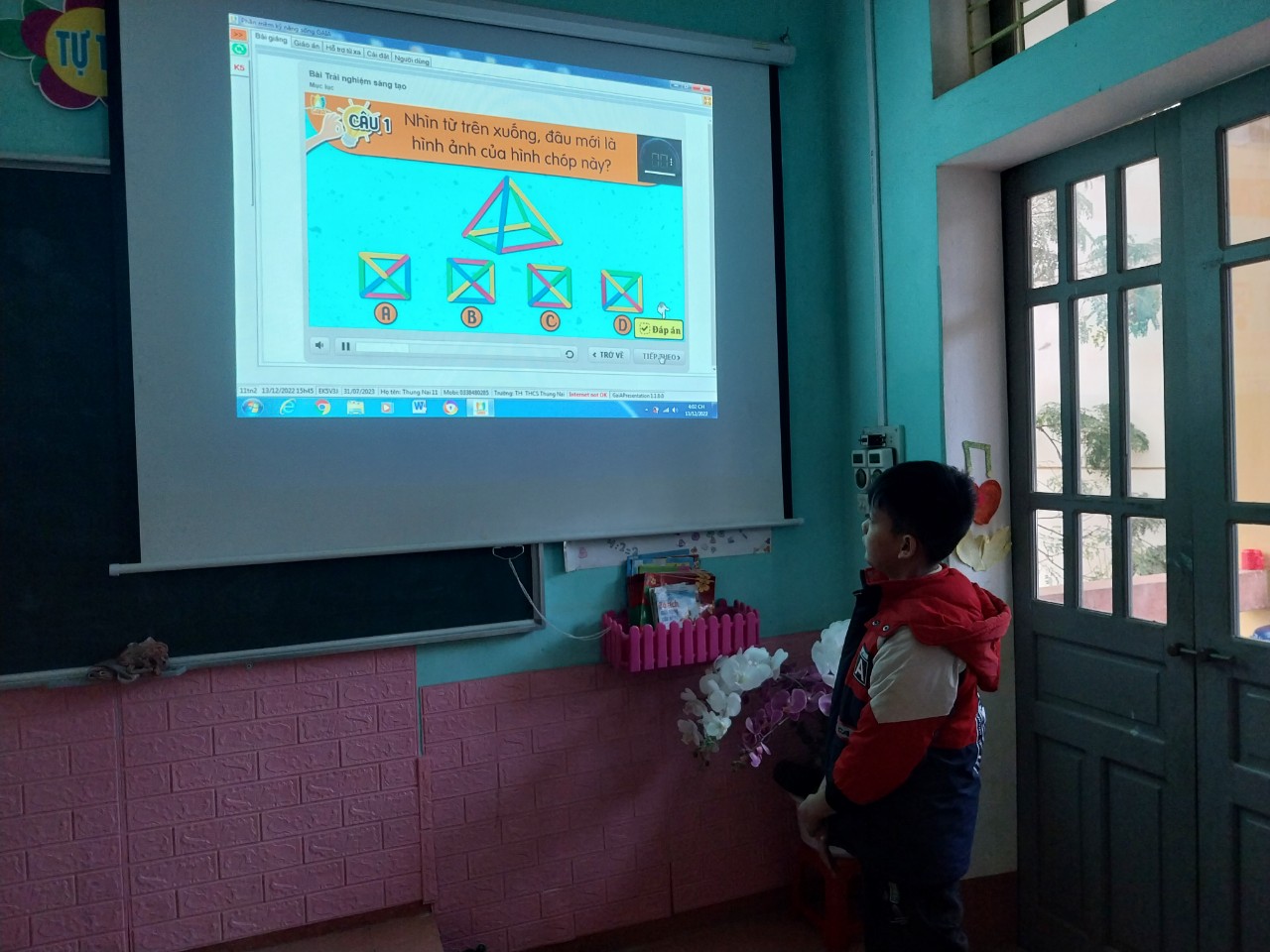 Học sinh lớp 5 với Trải nghiệm sáng tạo trên phần mềm kỹ năng sống GAIA